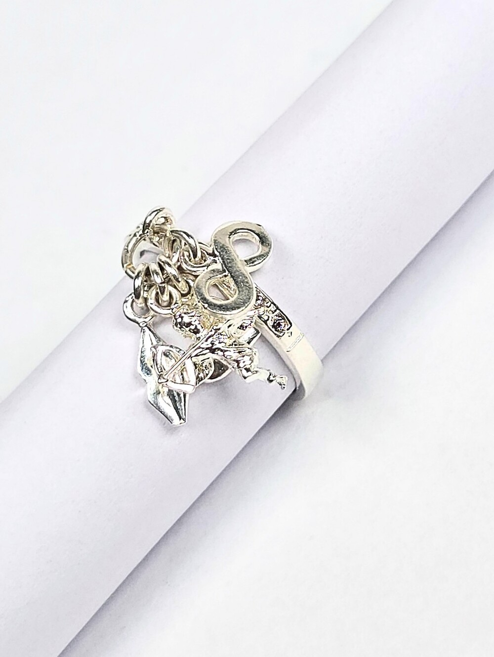 925 Sterling Silver CZ Eternity Band Ring Rhodium Wedding Anniversary Churumbela